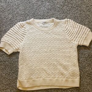 Madewell Cream Knit Sweater
